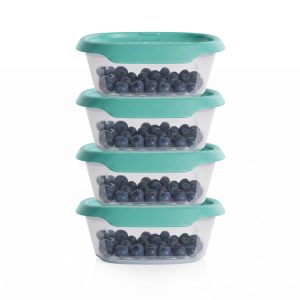 One Touch Fresh® Small Square Set | Meal Prep & Food Storage Containers