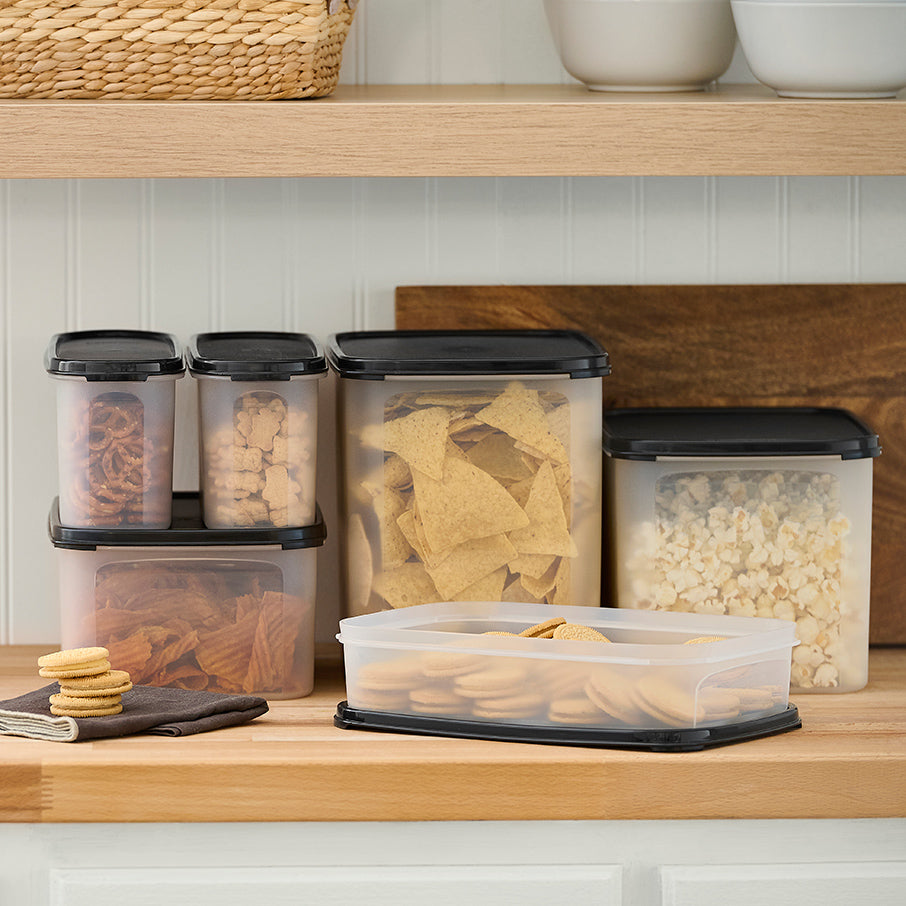 Tupperware® Modular Mates® Snack Center | 6-Piece Set | Super Oval & Rectangular - Image 2