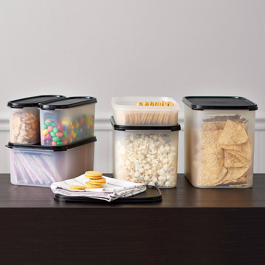 Tupperware® Modular Mates® Snack Center | 6-Piece Set | Super Oval & Rectangular - Image 3