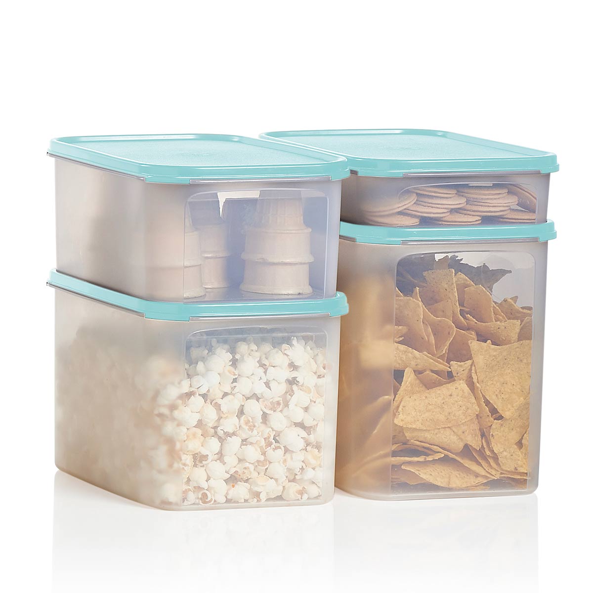 Tupperware® Modular Mates® 4-Piece Set | Rectangular | Food Storage - Image 2
