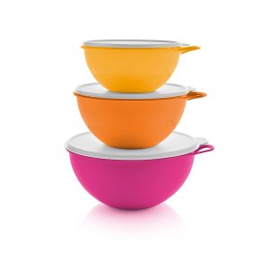 Tupperware® Thatsa® Bowls | Set of 3 | Airtight, Leakproof Mixing Bowls