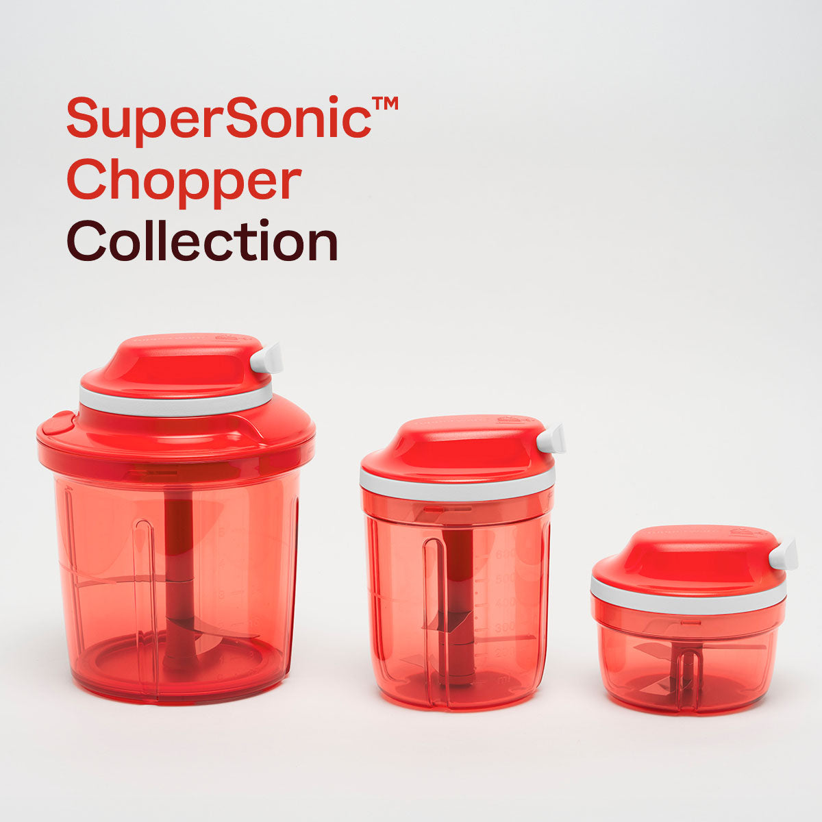 Tupperware® SuperSonic™ Chopper Compact | Mini Manual Food Processor - Image 7
